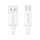 Kabel USAMS Kabek U90 3A USB-A do USB-C biały